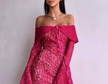 Мереживна сукня максі   Мереживна сукня максі   | PUSHKA SHOP