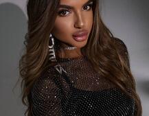 Сукня міні з сяючим топом  | PUSHKA SHOP