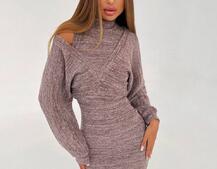 Трикотажна сукня-двійка  | PUSHKA SHOP