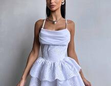 Корсетна сукня с пишною подвійною спідницею | PUSHKA SHOP