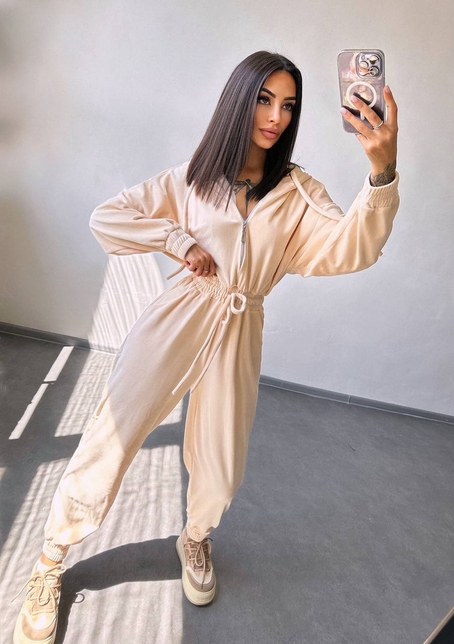 Велюровий комбінезон   | PUSHKA SHOP