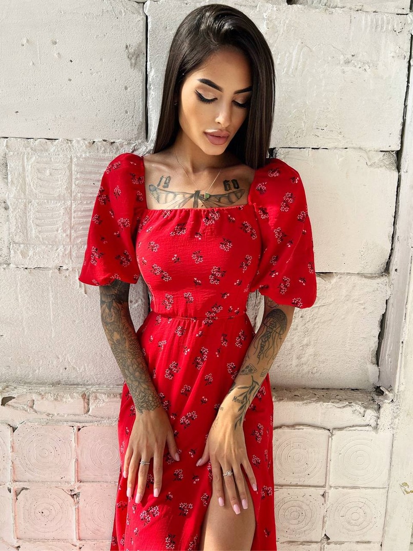 Платье миди со шнуровкой на спинке  Платье миди со шнуровкой на спинке  | PUSHKA SHOP