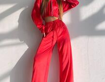 Велюровий комплект трійка: кофта + корсет на блискавці+ штани | PUSHKA SHOP