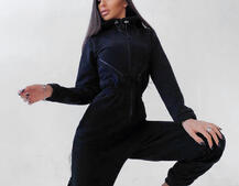 Приталенный комбинезон на молнии Приталенный комбинезон на молнии | PUSHKA SHOP