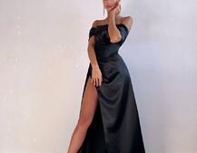 Комплект: корсет + спідниця максі з драпіруванням   | PUSHKA SHOP