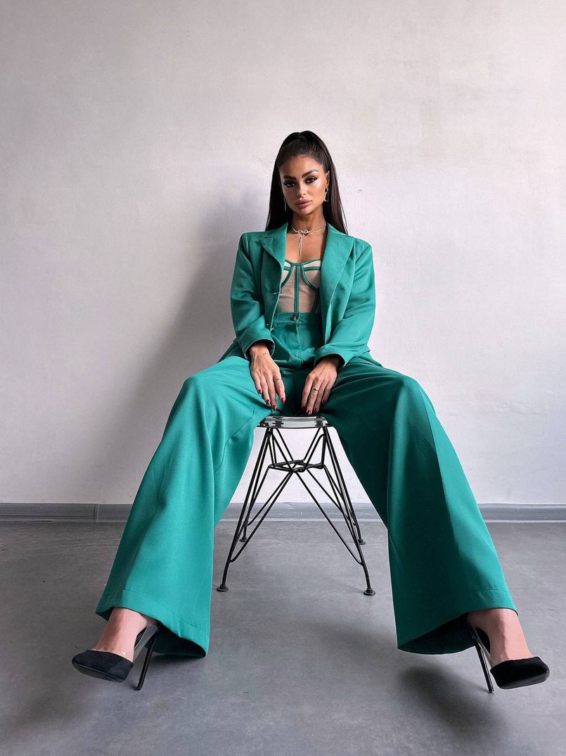 Костюм:  піджак на підкладці, штани+ корсет | PUSHKA SHOP