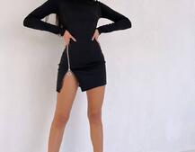 Сукня міні зі змійкою Сукня міні зі змійкою | PUSHKA SHOP