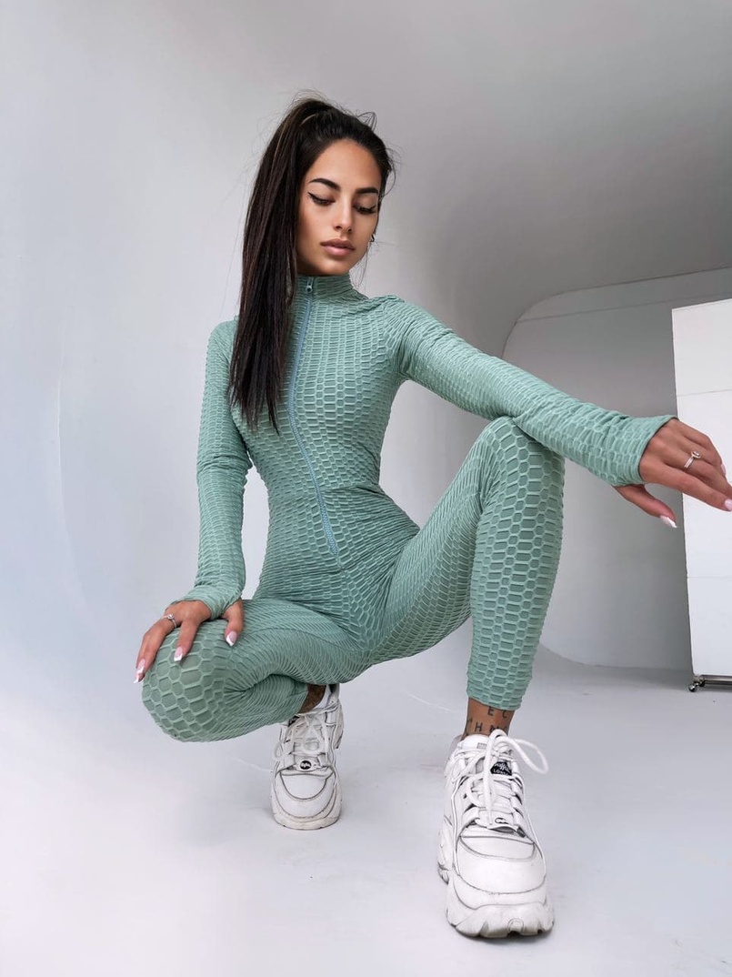 Облегающий спортивный комбинезон   | PUSHKA SHOP