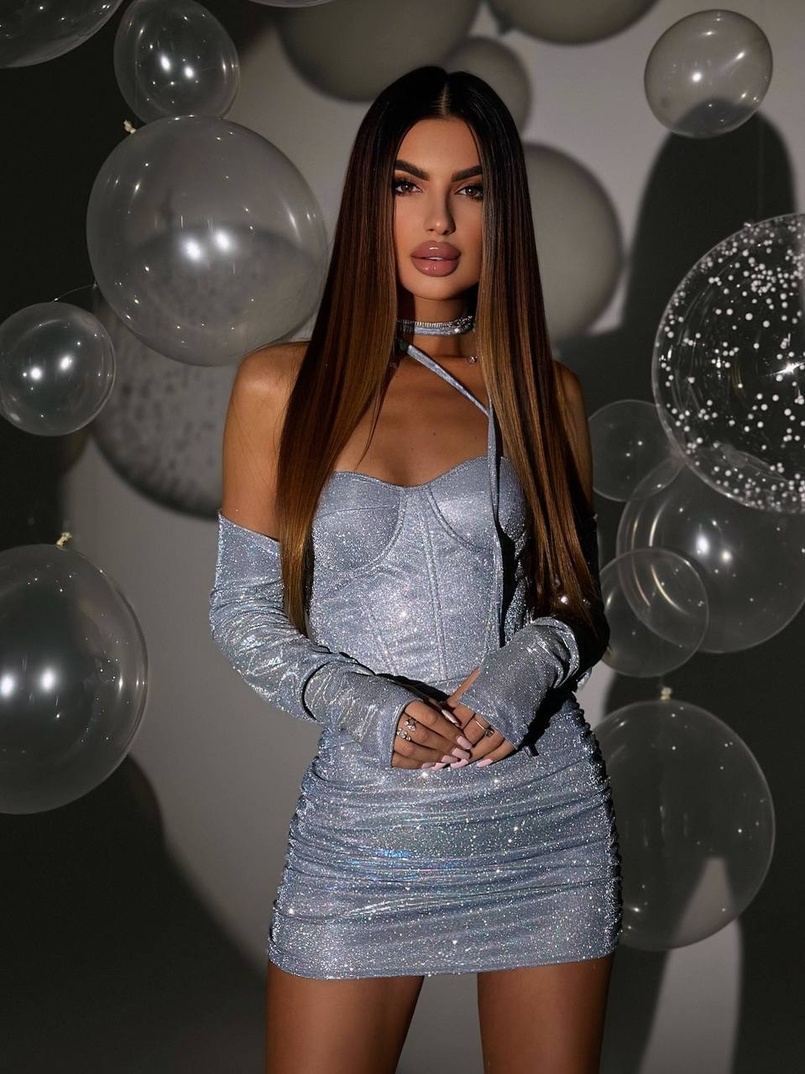 Сяюча корсетна сукня бюстьє Сяюча корсетна сукня бюстьє | PUSHKA SHOP