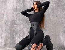 Комбінезон в комплекті з корсетом  | PUSHKA SHOP