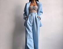 Костюм:  піджак на підкладці, штани+ корсет | PUSHKA SHOP