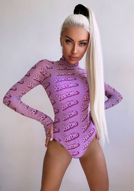 Боді з принтом   | PUSHKA SHOP