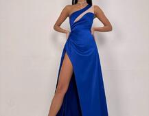 Атласна сукня максі  | PUSHKA SHOP