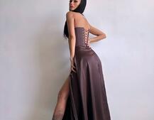 Корсетна сукня міді  | PUSHKA SHOP