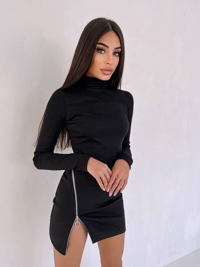 Сукня міні зі змійкою Сукня міні зі змійкою | PUSHKA SHOP