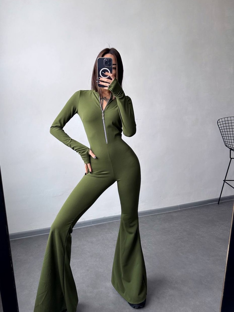 Комбінезон із брюками-кльош | PUSHKA SHOP