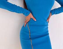 Сукня міні  зі змійкою | PUSHKA SHOP