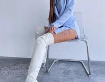 Приталена сукня-піджак, декорована бахромою зі страз Приталена сукня-піджак, декорована бахромою зі страз | PUSHKA SHOP