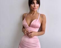 Комплект: топ з філіжанками + спідниця декорована бахромою зі страз Комплект: топ з філіжанками + спідниця декорована бахромою зі страз | PUSHKA SHOP