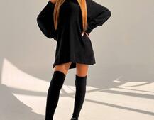 Трикотажна сукня-двійка + гетри  | PUSHKA SHOP