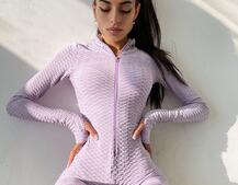 Облегающий спортивный комбинезон   | PUSHKA SHOP