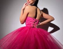 Комплект: корсет, декорований стразами  +  пишна фатинова спідниця Комплект: корсет, декорований стразами  +  пишна фатинова спідниця | PUSHKA SHOP