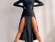 Сукня міді з розрізами | PUSHKA SHOP