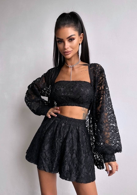 Мереживний комплект трійка  | PUSHKA SHOP