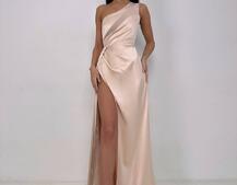 Атласна сукня максі  | PUSHKA SHOP