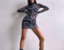 Міні сукня з принтом Міні сукня з принтом | PUSHKA SHOP