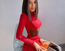 Сукня-міні з елементами корсету Довжину спідниці можна регулювати Сукня-міні з елементами корсету Довжину спідниці можна регулювати | PUSHKA SHOP