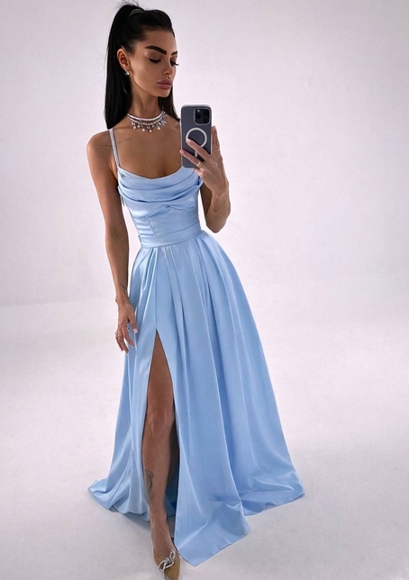 Атласний комплект: корсет + спідниця максі  | PUSHKA SHOP