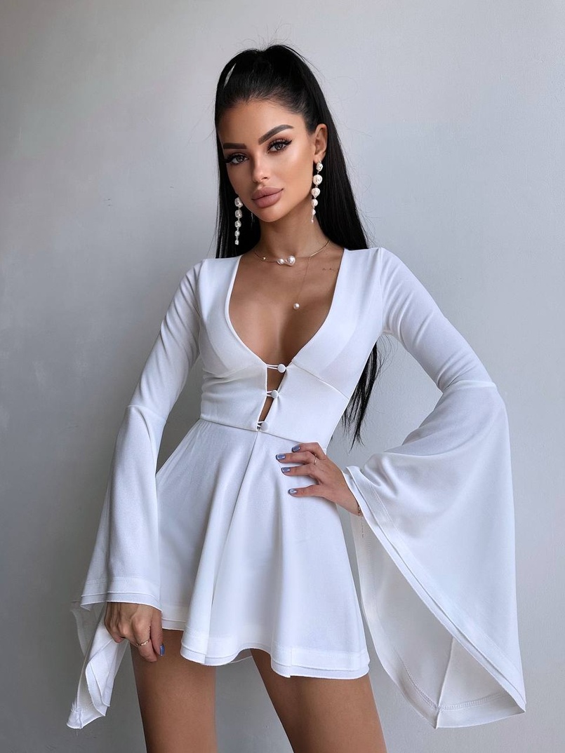 Ромпер з розкльошеними рукавами Ромпер з розкльошеними рукавами | PUSHKA SHOP