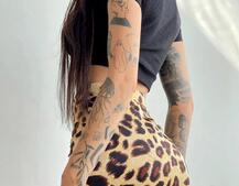 Комплект: топ + шелковая юбка в леопардовый принт  Комплект: топ + шелковая юбка в леопардовый принт  | PUSHKA SHOP