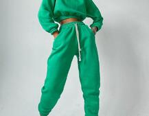 Тёплый базовый костюм на флисе с объемными капюшоном Тёплый базовый костюм на флисе с объемными капюшоном | PUSHKA SHOP