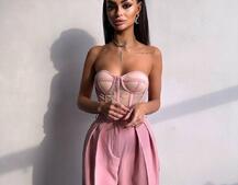 Костюм:  піджак на підкладці, штани+ корсет | PUSHKA SHOP