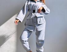 Комплект: тепла сорочка на кнопках + джоггери | PUSHKA SHOP