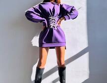 Тепле затишне худі over-size на флісі + корсет на шнурівці Можна носити з корсетом та без Тепле затишне худі over-size на флісі + корсет на шнурівці Можна носити з корсетом та без | PUSHKA SHOP