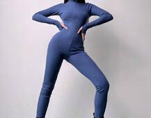 Облягаючий трикотажний комбінезон Облягаючий трикотажний комбінезон | PUSHKA SHOP