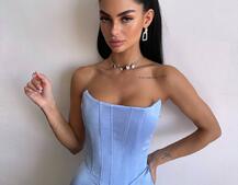 Корсетна сукня міді Корсетна сукня міді | PUSHKA SHOP