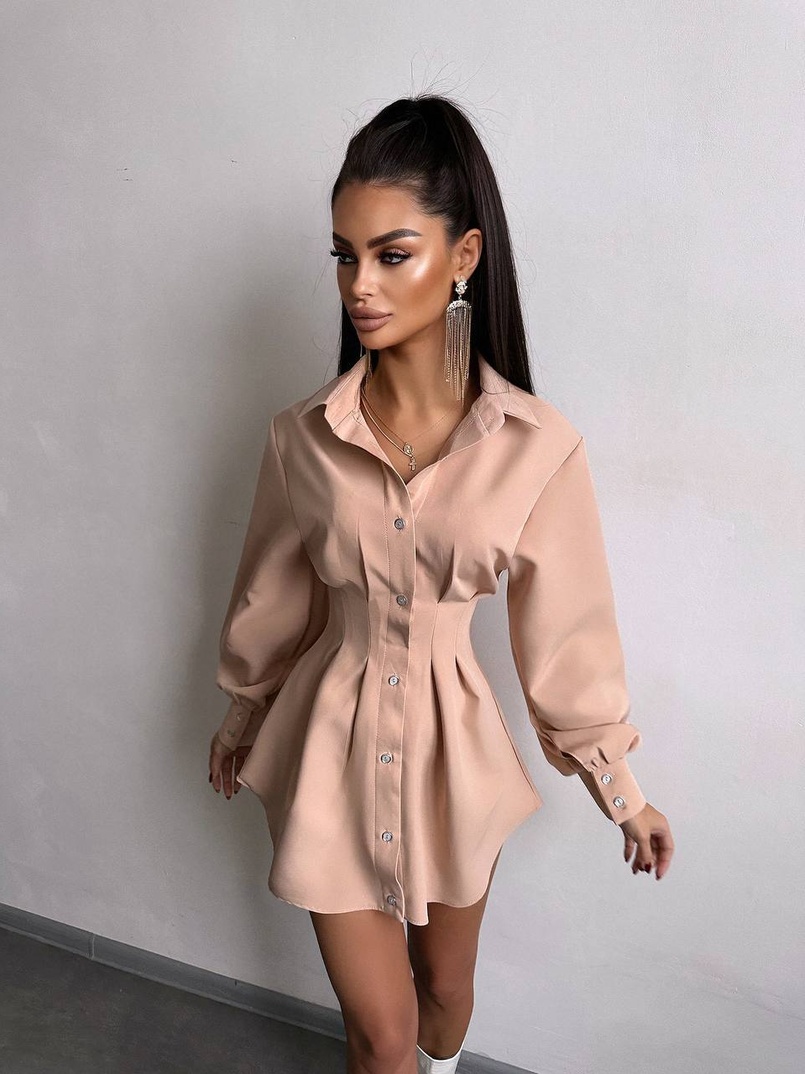 Приталена сорочка + корсет Приталена сорочка + корсет | PUSHKA SHOP