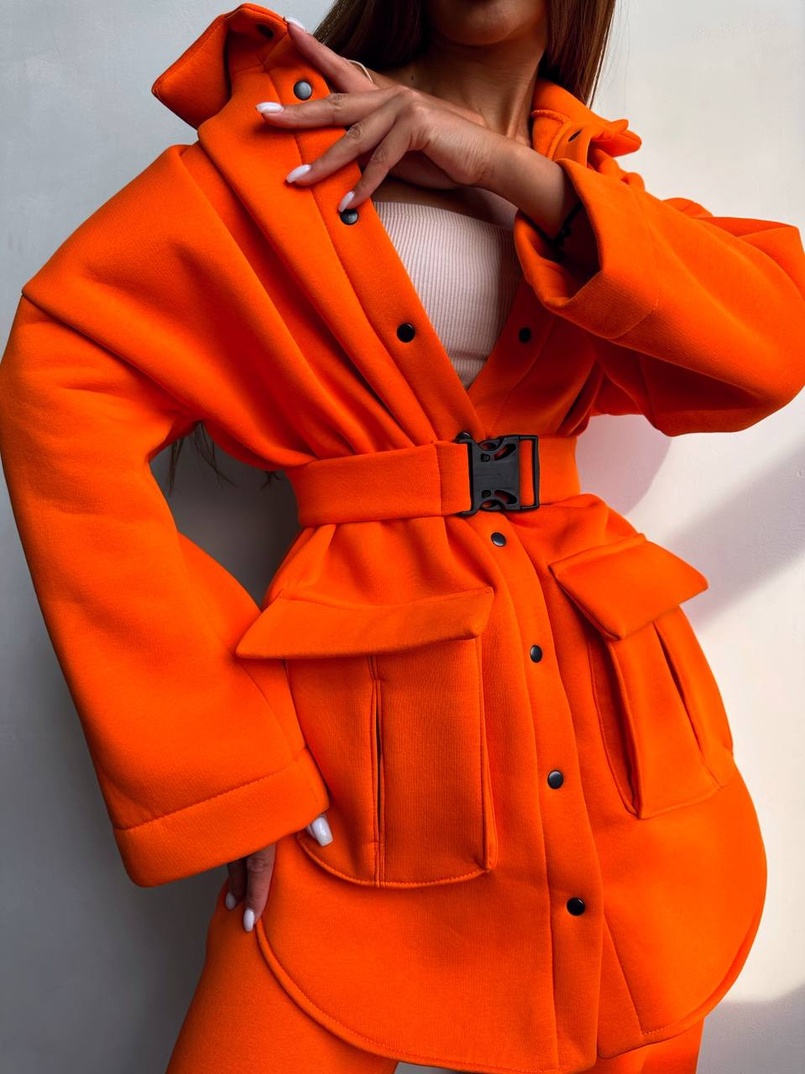 Комплект: тепла сорочка на кнопках + джоггери | PUSHKA SHOP