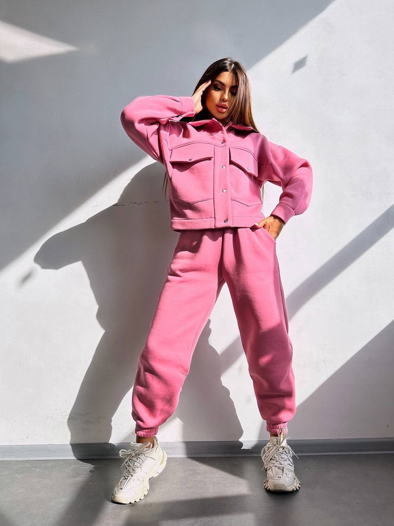 Комплект: тепла сорочка на кнопках + джоггери | PUSHKA SHOP