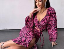 Комплект: топ із зав'язками на талії + спідниця міді з розрізом | PUSHKA SHOP