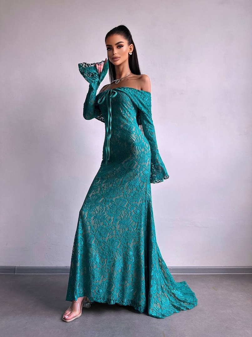 Мереживна сукня максі   Мереживна сукня максі   | PUSHKA SHOP