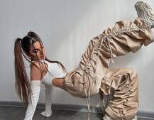 Комплект: коттонові джогери + боді | PUSHKA SHOP