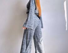 Трикотажний базовий комплект: світшот + штани  | PUSHKA SHOP