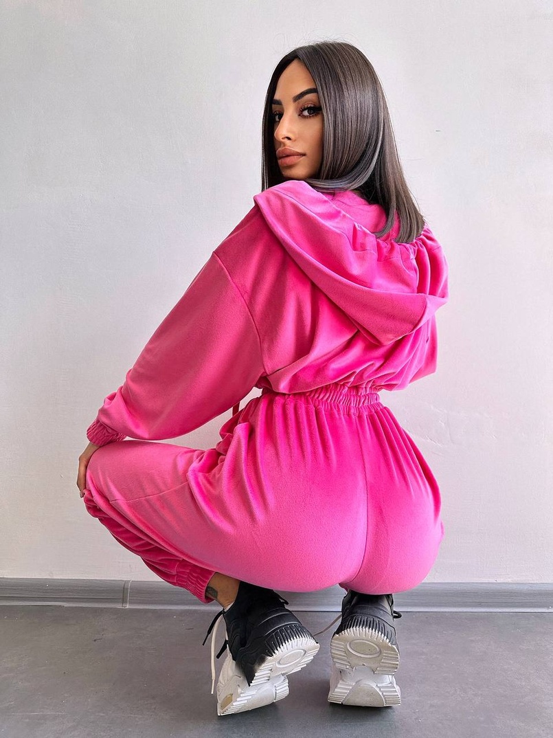 Велюровий комбінезон   | PUSHKA SHOP