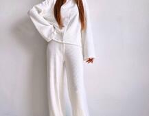 Трикотажний базовий комплект: світшот + штани  | PUSHKA SHOP