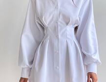 Приталена сорочка + корсет з блискавкою Приталена сорочка + корсет з блискавкою | PUSHKA SHOP